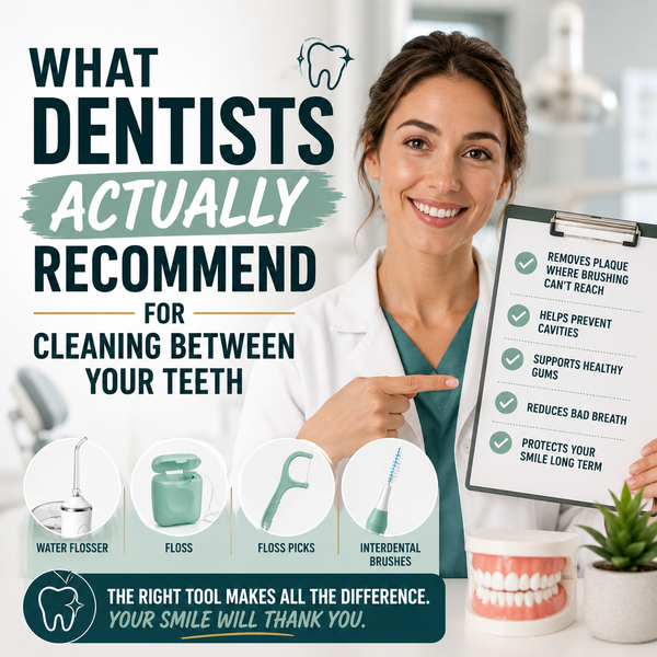 What Dentists Actually Recommend for Cleaning Between Your Teeth
