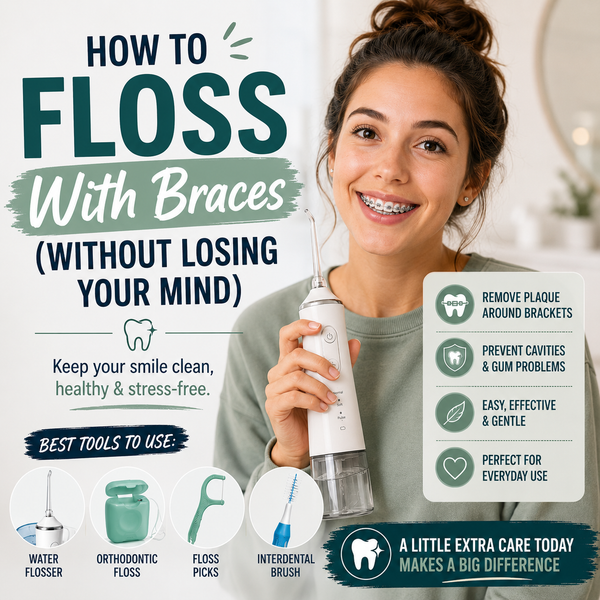 How to Floss With Braces (Without Losing Your Mind)