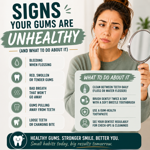Signs Your Gums Are Unhealthy (And What to Do About It)