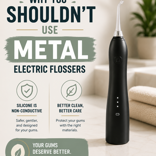 Why You Shouldn't Use Metal Electric Flossers