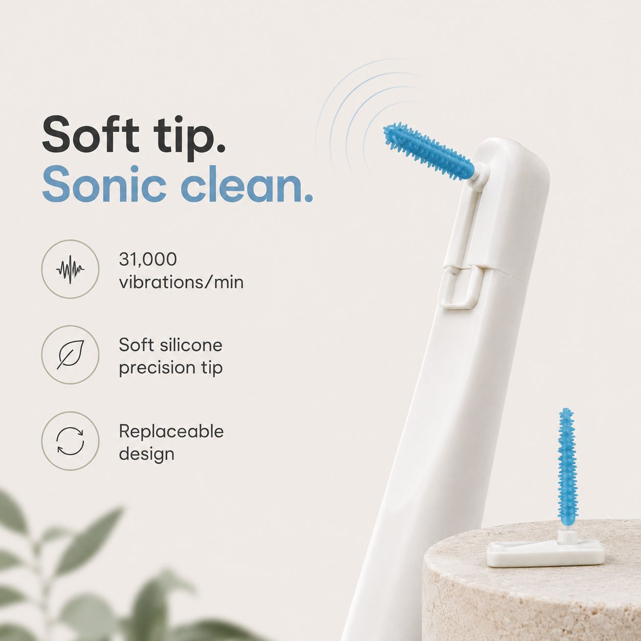Smile-O AeroFloss Pro® Electric Flosser for Teeth, Interdental Brushes, Travel Case + Tips Inc