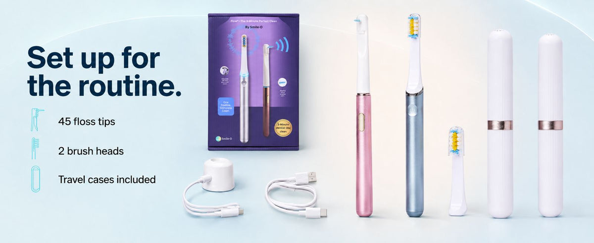 Smile-O Flow kit contents and packaging
