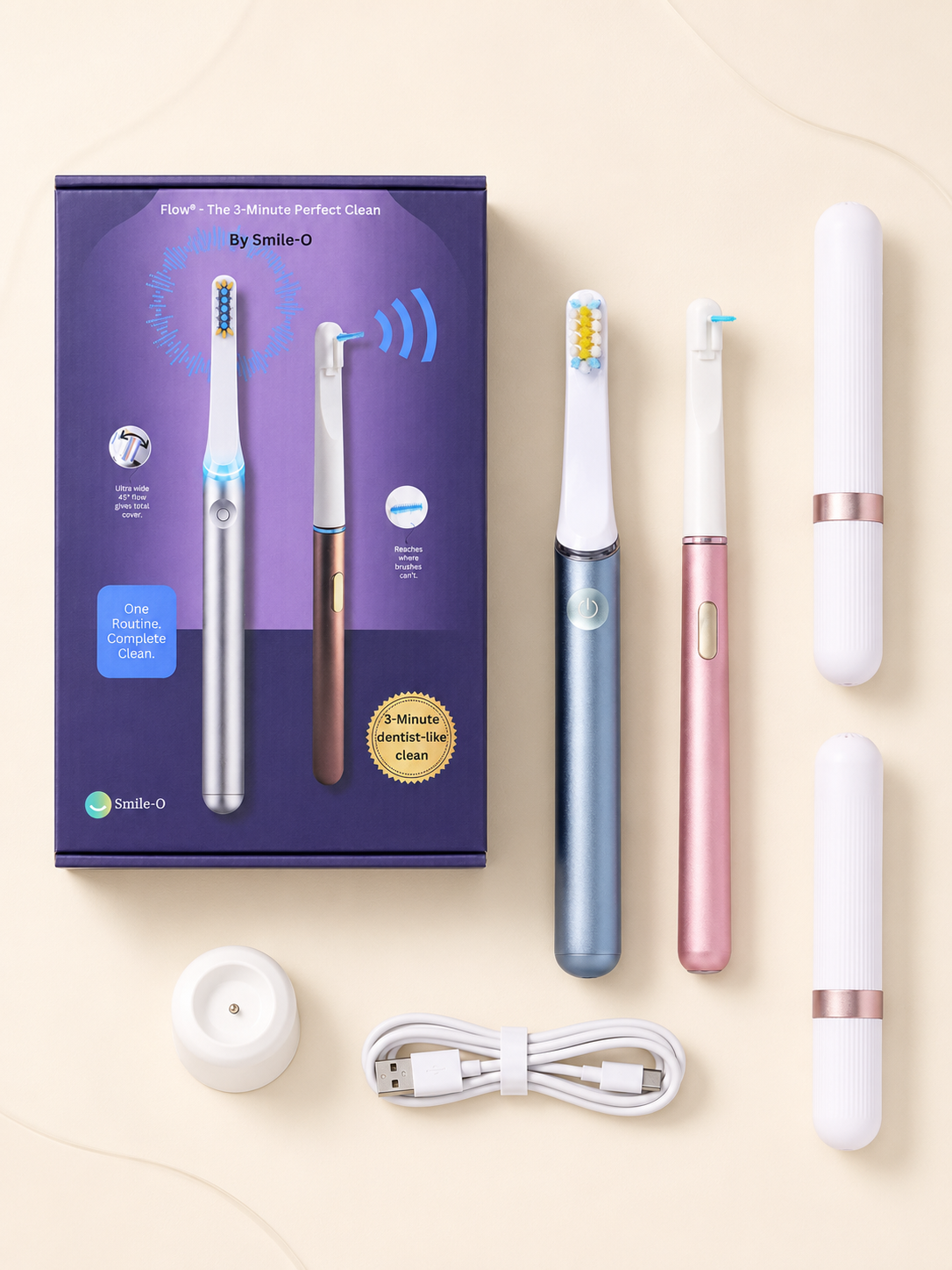 Smile-O Clinic Sample Box – Try AeroBrush Pro, AeroFloss Pro & AeroBrush Ultra